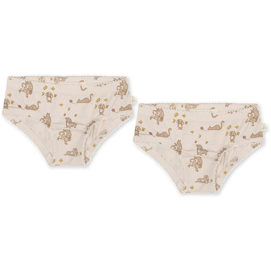 That's Mine Evy panties 2-pack - Friendly - 48% Organic cotton, 47% Modal, 5% Elastan Buy Tøj||Undertøj||Undertøj||Alle||Favoritter||personale||Friendly||Influencer choice here.